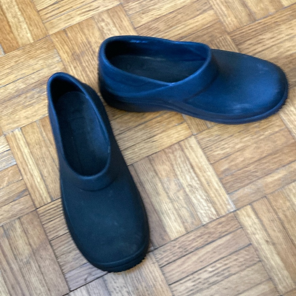 Black Slip-On Shoes